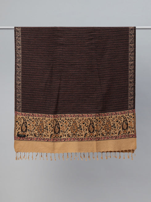 Women's Acrylic Jamawar Wool Stole